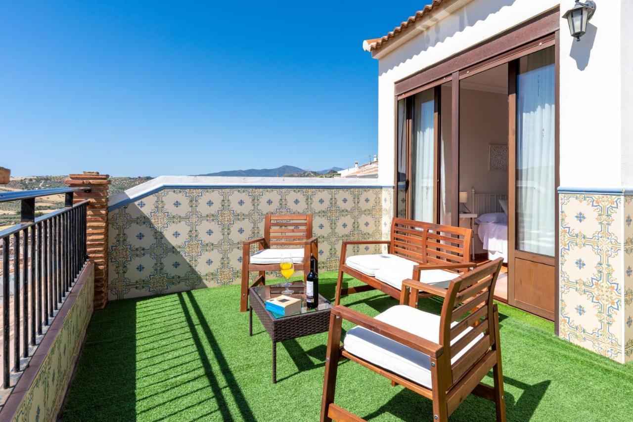 Casa Angelita Caminito Del Rey, Duplex Con Terraza En El Centro De Andalucia Pensionat Valle de Abdalagís Exteriör bild